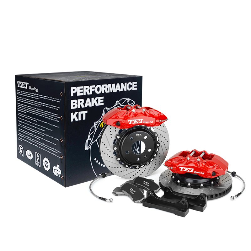 TEI Racing Big Brake Kit 355x32MM Disc 6 Piston Caliper for Honda Civic 1994-2021 18inch Wheel